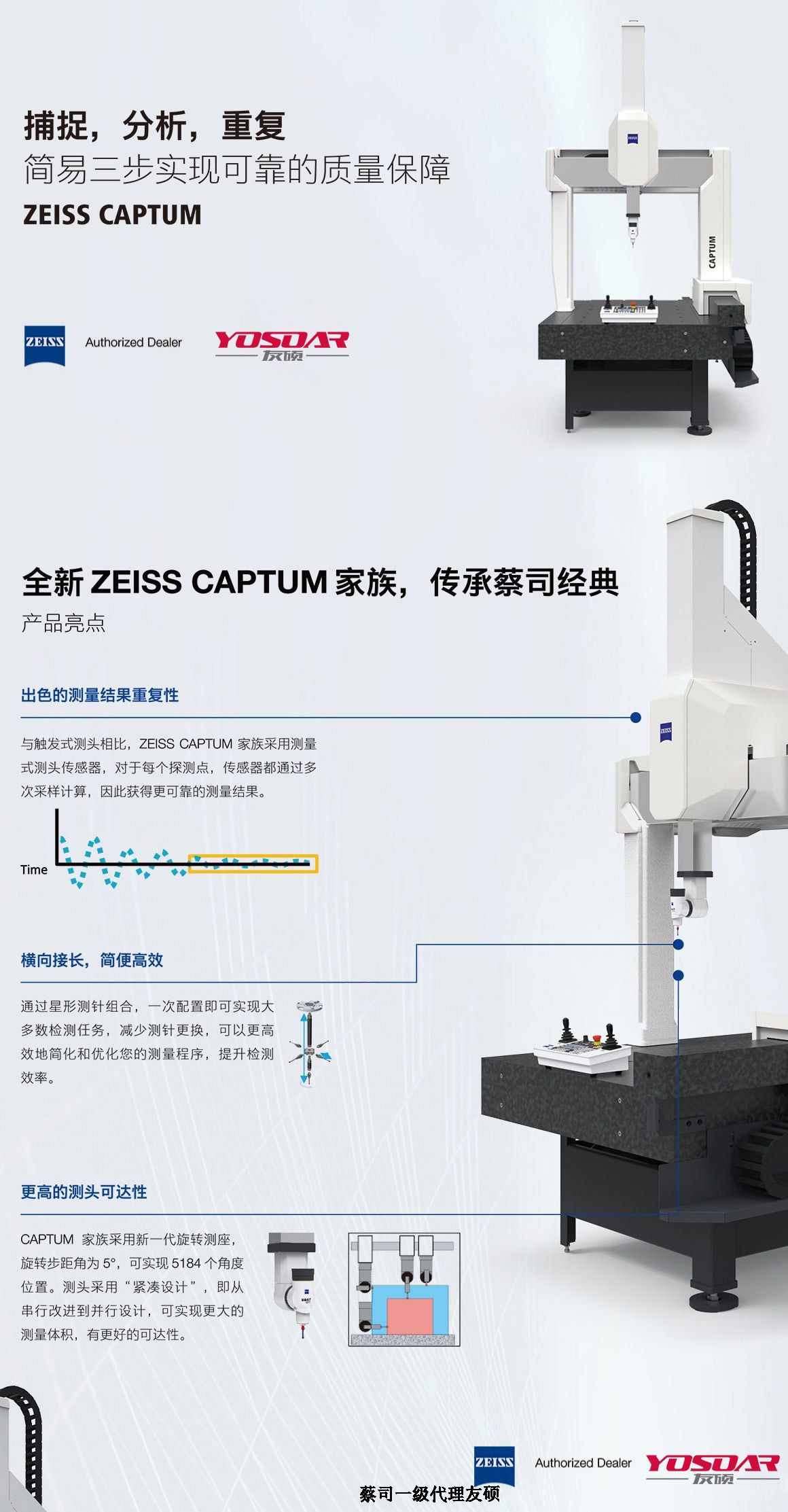 西安蔡司西安三坐标CAPTUM